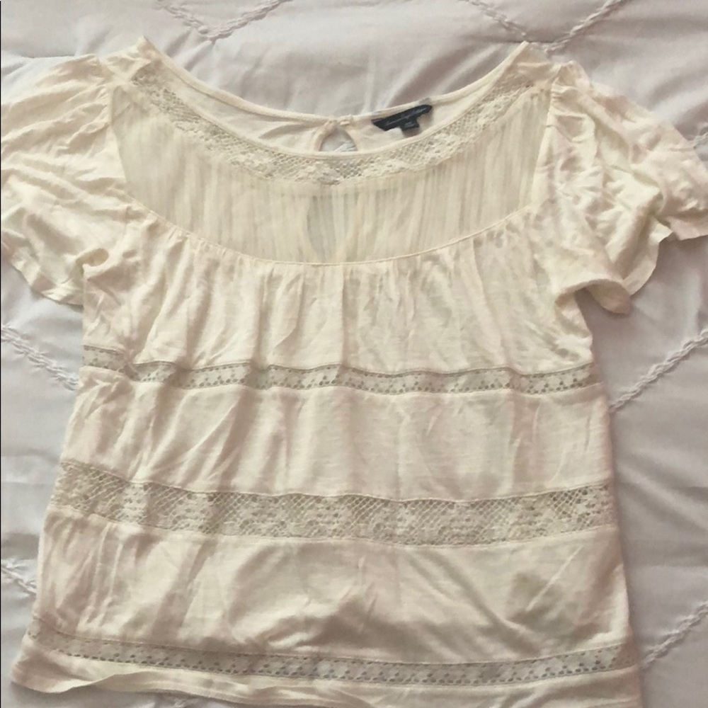 Cream Blouse